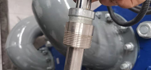 YZW型自力式温控阀感温探头螺纹固定部分