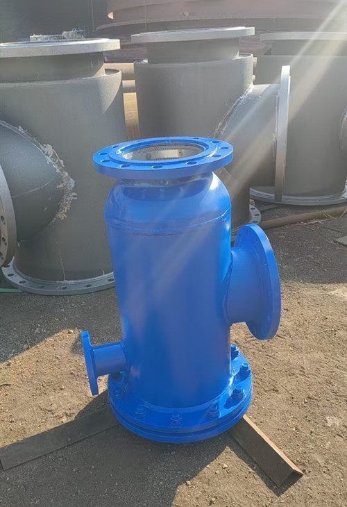 碳钢角式反冲洗过滤器手动款