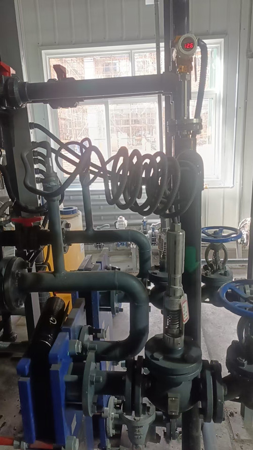 YZW型自力式温控阀感温探头错误安装