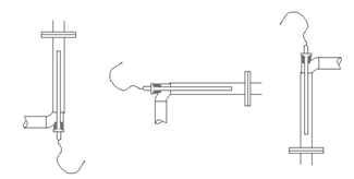 YZW型自力式温控阀感温探头正确安装